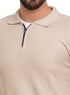 Beige - Design p2309 PF - Polo Pullover - Khotwh