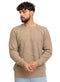 Beige - Design002 BS - Round Pullover - Khotwh