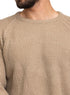 Beige - Design002 BS - Round Pullover - Khotwh