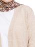 Beige E - Basic Pocket Cardigan - Khotwh
