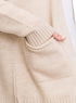 Beige E - Basic Pocket Cardigan - Khotwh