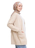 Beige E - Basic Pocket Cardigan - Khotwh