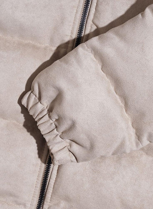 Beige F - Velvet Jacket - Khotwh
