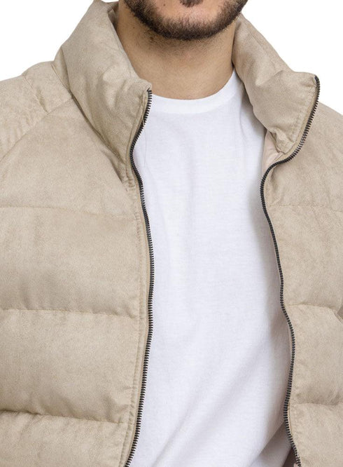 Beige F - Velvet Jacket - Khotwh