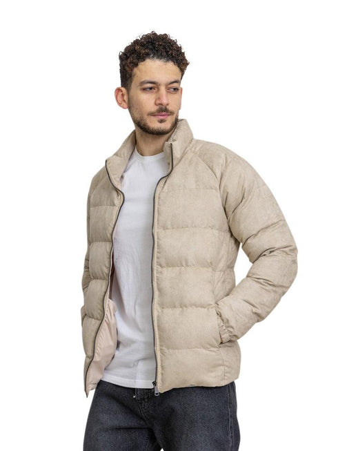 Beige F - Velvet Jacket - Khotwh