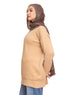 Beige Fluffy Over Size Pullover - Khotwh
