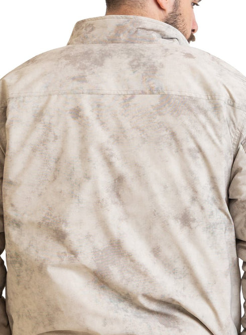 Beige Gabardine Jacket 1 - Khotwh