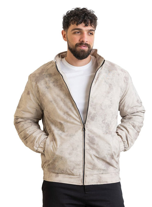 Beige Gabardine Jacket 1 - Khotwh
