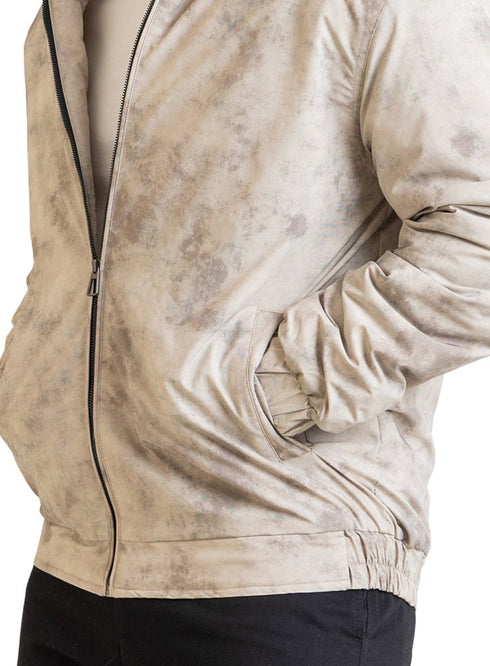 Beige Gabardine Jacket 1 - Khotwh