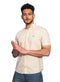 Beige Half - Shirt - Khotwh