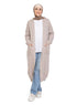 Beige Knit - Long Cardigan - Khotwh