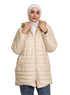Beige L - Double Face Jacket - Khotwh