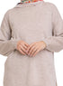 Beige Line Knit Suit - Khotwh