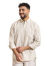 Beige Linen Shirt - Khotwh