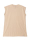 Beige Long Sleeveless - Khotwh
