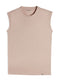 Beige Long Sleeveless - Khotwh