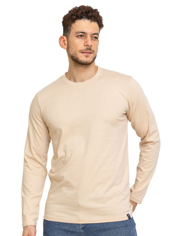 Beige Long - sleeve(M) - Khotwh