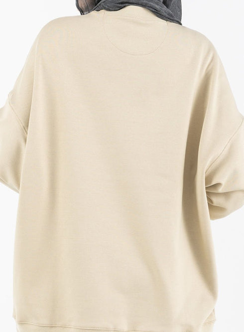 Beige Melton Suit - Khotwh