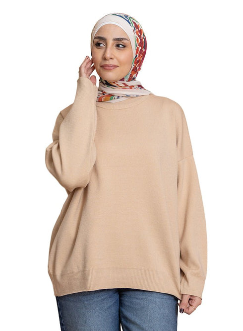 Beige Over Size Half Cool - Khotwh