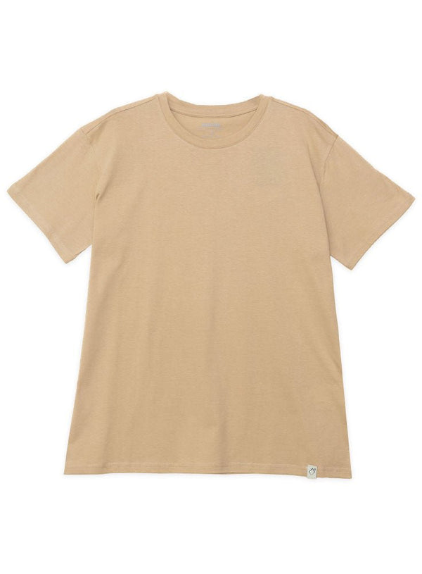 Beige Over Size Short Sleeve - Khotwh