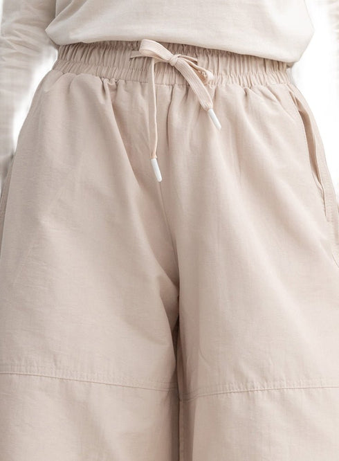 Beige P - Tiered Pants - Khotwh