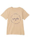Beige Printed O.S Short - Sleeve Design 6 - Khotwh