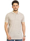 Beige Printed Polo Design 3 - Khotwh