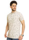 Beige Printed Polo Design 5 - Khotwh