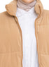 Beige Puffer Jacket 1 - Khotwh