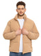 Beige Puffer Jacket 1 - Khotwh