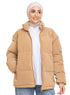 Beige Puffer Jacket 1 - Khotwh