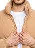 Beige Puffer Jacket 1 - Khotwh