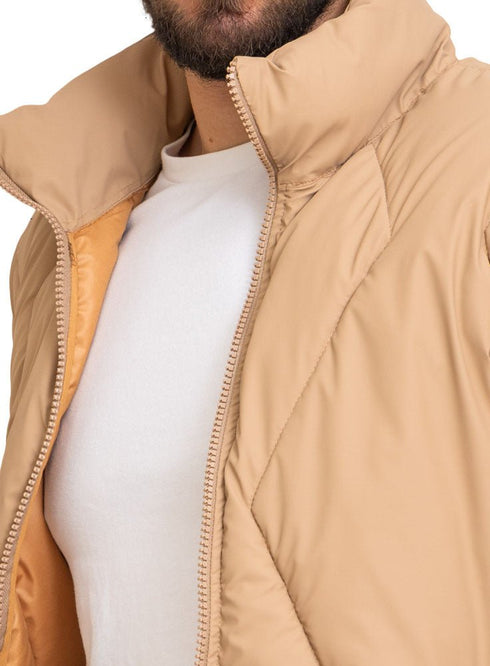 Beige Puffer Jacket 10 - Khotwh