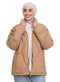 Beige Puffer Jacket 10 - Khotwh