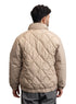 Beige Puffer Jacket 3016 - Khotwh