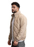 Beige Puffer Jacket 3016 - Khotwh