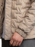 Beige Puffer Jacket 5002 - Khotwh