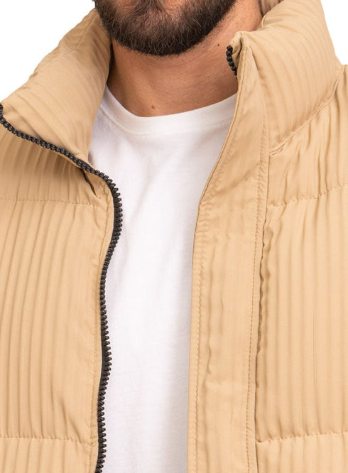 Beige Puffer Jacket 7 - Khotwh