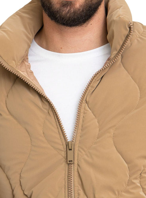 Beige Puffer Jacket 8 - Khotwh