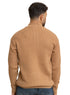 Beige Quarter Zipper Pullover - Khotwh