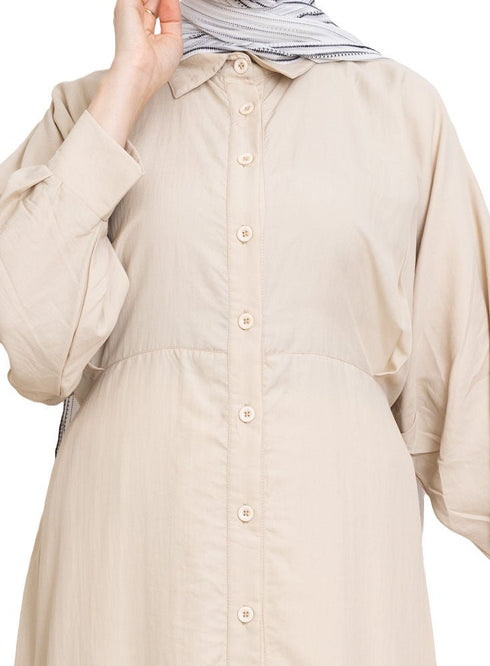 Beige RD - Basic Dress - Khotwh
