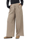 Beige RD-Linen Pants - Khotwh