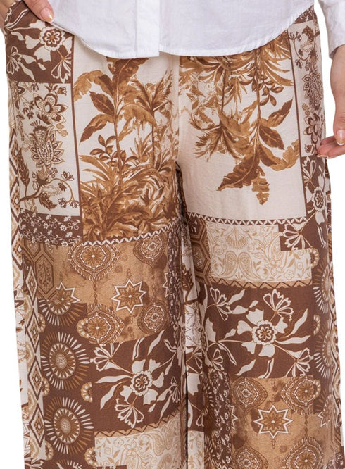 Beige RD - Printed Pant - Khotwh
