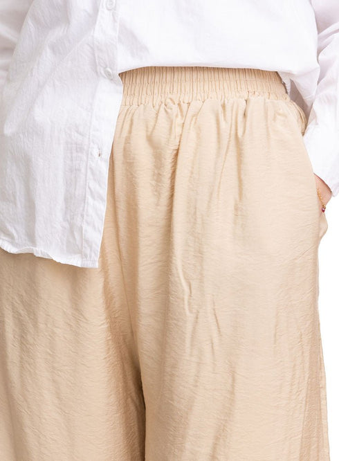 Beige RD - Wide Leg Pant - Khotwh