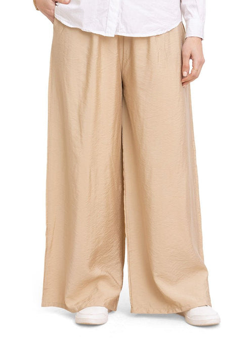 Beige RD - Wide Leg Pant - Khotwh