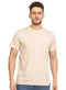 Beige Regular Round T-shirt - Khotwh