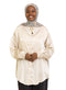 Beige Satin Over Size Shirt - Khotwh