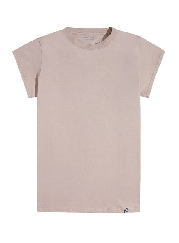 Beige Short - Sleeve - Khotwh