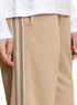 Beige Side Stripe Pant (W) - Khotwh
