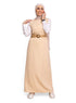 Beige Sleeve - Less Dress - Khotwh